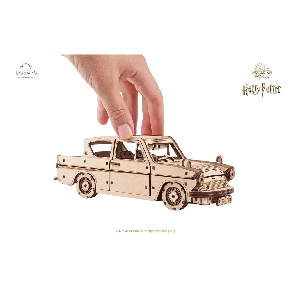 Harry Potter™ Flying Ford Anglia™ 3D Wood Model Kit UGEARS (ONLINE ORDER ONLY)