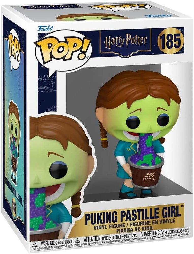 Harry Potter Puking Pastille Girl Funko Pop! Vinyl Figure #185 with Funko Protector (ONLINE ORDER ONLY)