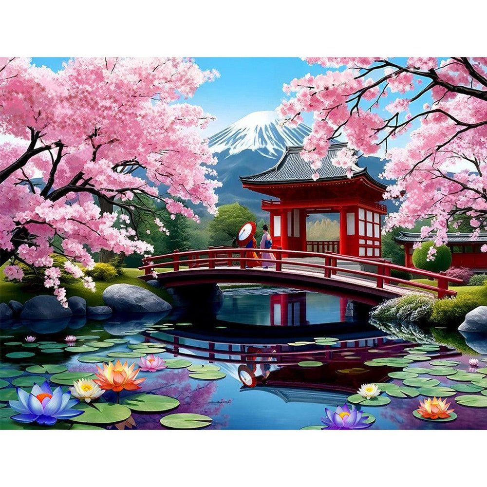 Haru in Japan 1000 Piece Jigsaw Puzzle Springbok (ONLINE ORDER ONLY)