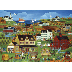 Harvest Days in Cove Point 300 Large Piece Jigsaw Puzzle Eurographics (ONLINE ORDER ONLY)