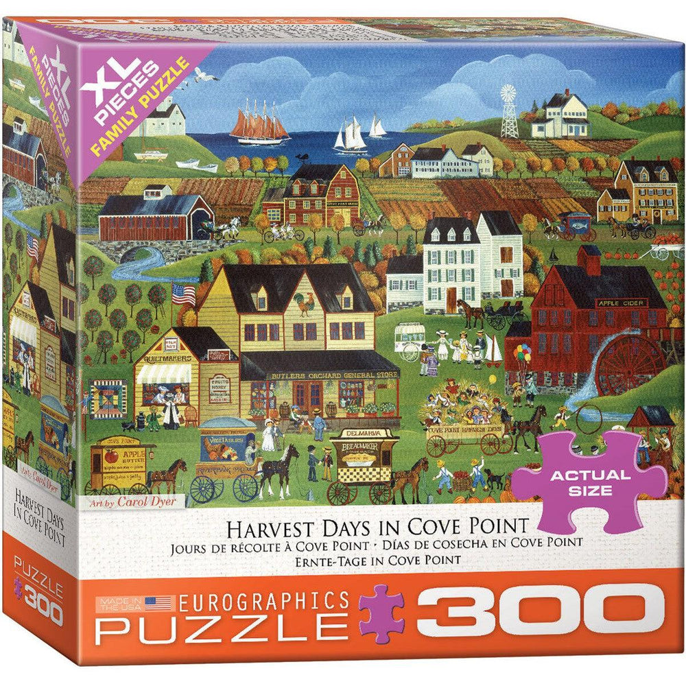 Harvest Days in Cove Point 300 Large Piece Jigsaw Puzzle Eurographics (ONLINE ORDER ONLY)