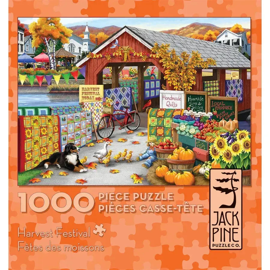 Harvest Festival 1000 Piece Jigsaw Puzzle Jack Pine (ONLINE ORDER ONLY)