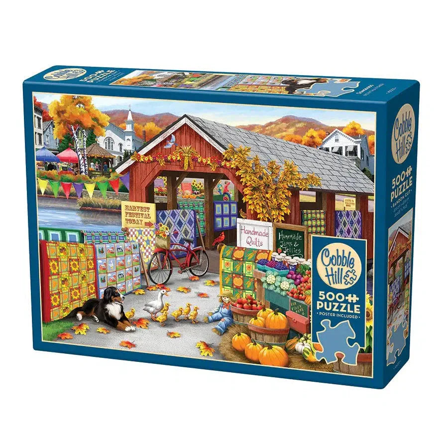 Harvest Festival 500 Piece Jigsaw Puzzle Cobble Hill (ONLINE ORDER ONLY)