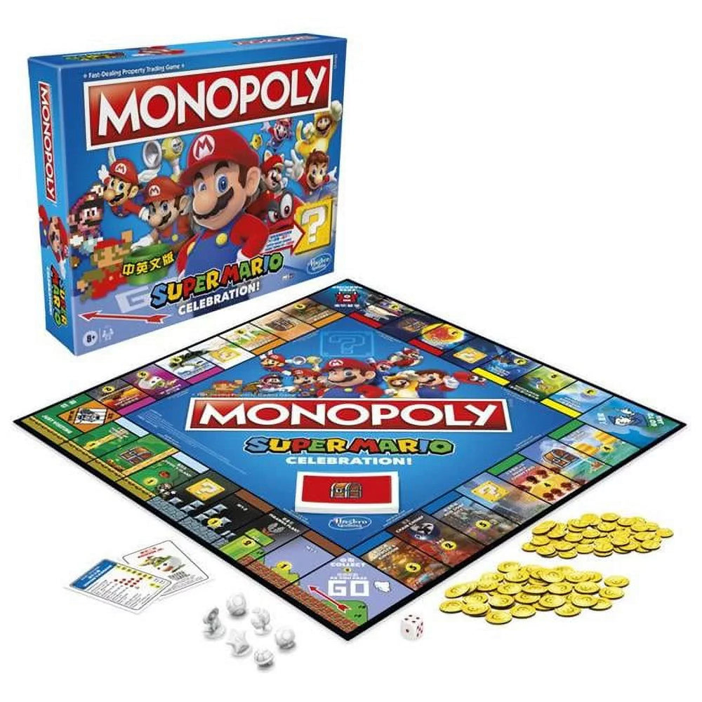 Monopoly Super Mario Celebration Edition Board Game (ONLINE ORDER ONLY)
