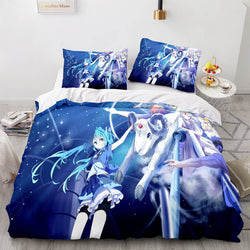 Hatsune Miku Cosplay Bedding Set Kids Quilt Cover (Online Order Only)