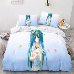 Hatsune Miku Pattern Bedding Set Quilt Cover Room Decoration (Online Order Only)
