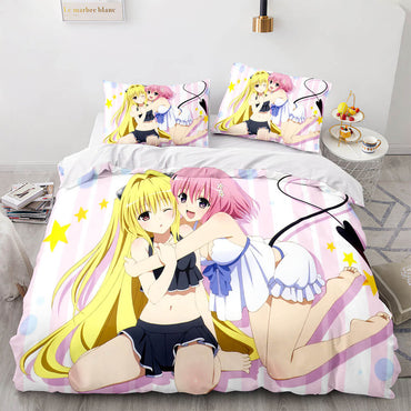 Hatsune Miku Cosplay Bedding Set Kids Quilt Cover (Online Order Only)