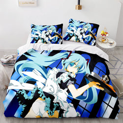 Hatsune Miku Pattern Bedding Set Quilt Cover Room Decoration (Online Order Only)