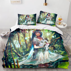 Hatsune Miku Cosplay Bedding Set Kids Quilt Cover (Online Order Only)