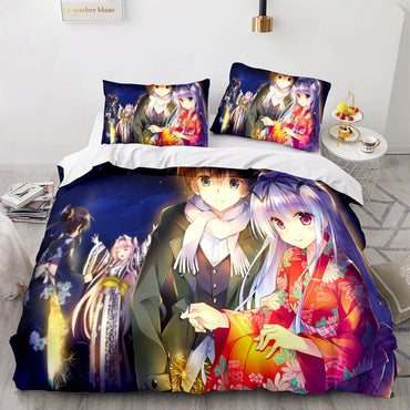 Anime Hatsune Miku Bedding Set Cosplay Quilt Cover Without Filler (Online Order Only)