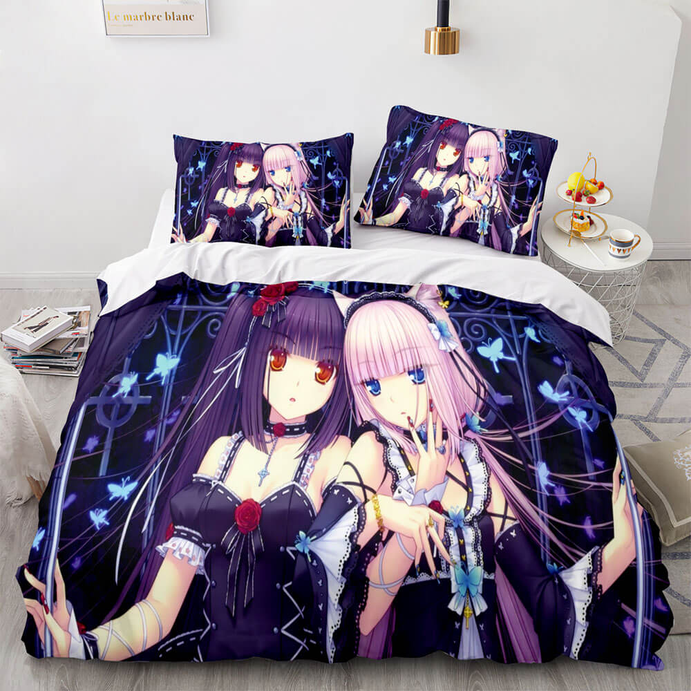 Anime Hatsune Miku Bedding Set Cosplay Quilt Cover Without Filler (Online Order Only)