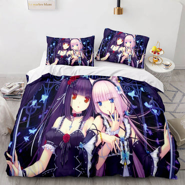 Anime Hatsune Miku Bedding Set Cosplay Quilt Cover Without Filler (Online Order Only)
