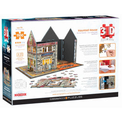 Haunted House 1100 Piece 3D Jigsaw Puzzle Eurographics (ONLINE ORDER ONLY)