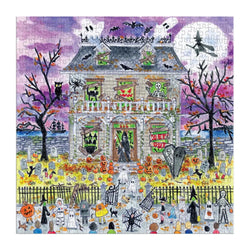 Haunted House 500 Piece Glow in the Dark Jigsaw Puzzle Galison (ONLINE ORDER ONLY)