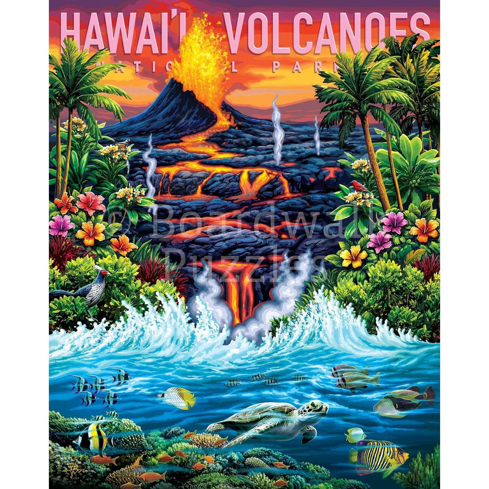 Hawai'i Volcanoes National Park 500 Piece Jigsaw Puzzle Boardwalk (ONLINE ORDER ONLY)