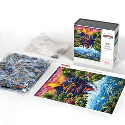 Hawai'i Volcanoes National Park 500 Piece Jigsaw Puzzle Boardwalk (ONLINE ORDER ONLY)