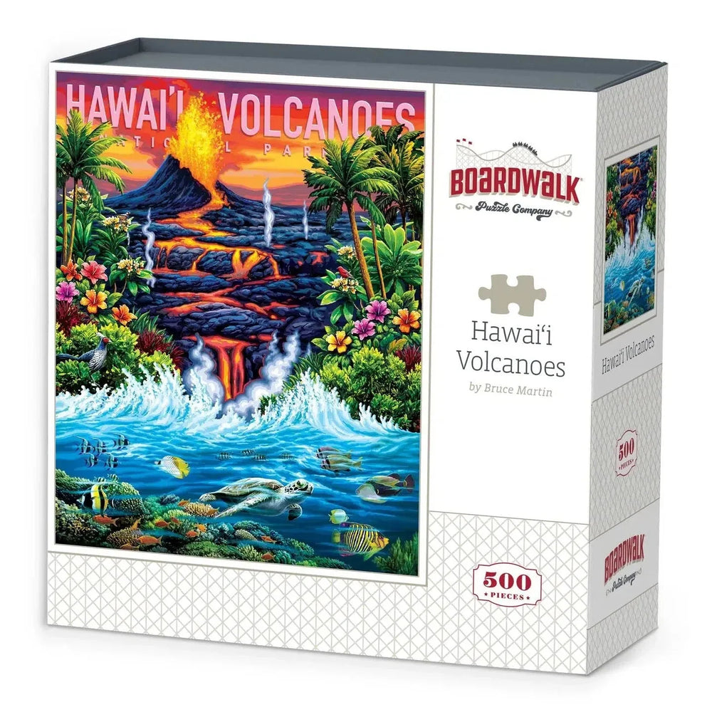 Hawai'i Volcanoes National Park 500 Piece Jigsaw Puzzle Boardwalk (ONLINE ORDER ONLY)