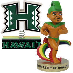 Hawaii Rainbow Warriors Bobbleheads (ONLINE ORDER ONLY)