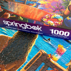 Hawaiian Oasis 1000 Piece Jigsaw Puzzle Springbok (ONLINE ORDER ONLY)