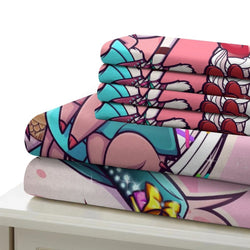 Hazbin Hotel Bedding Set Duvet Cover Without Filler (Online Order Only)