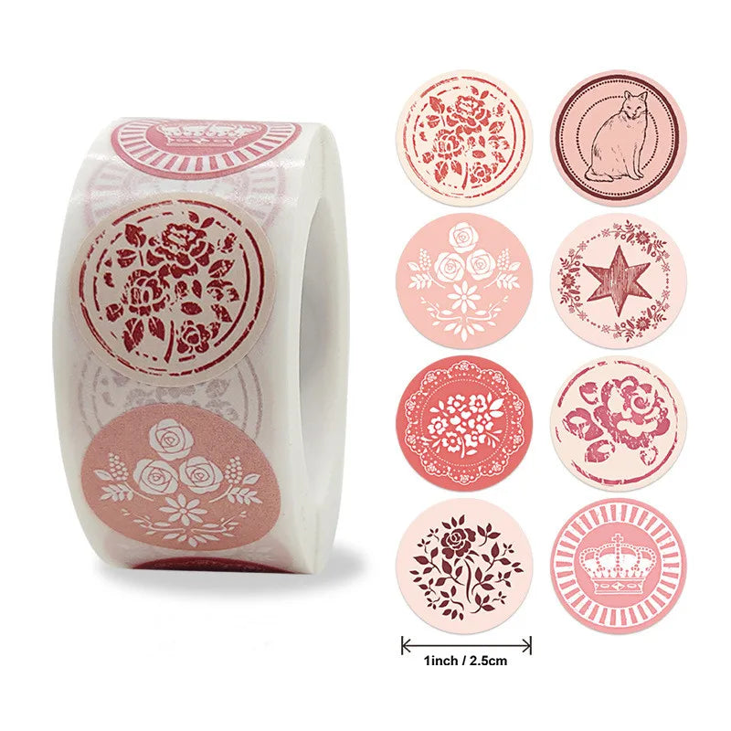 Yellow Lemon Sticker 500 Pcs/roll For Kids Reward Sticker Fruit LabelsThank You Sticker Kids Toys (ONLINE ORDER ONLY)