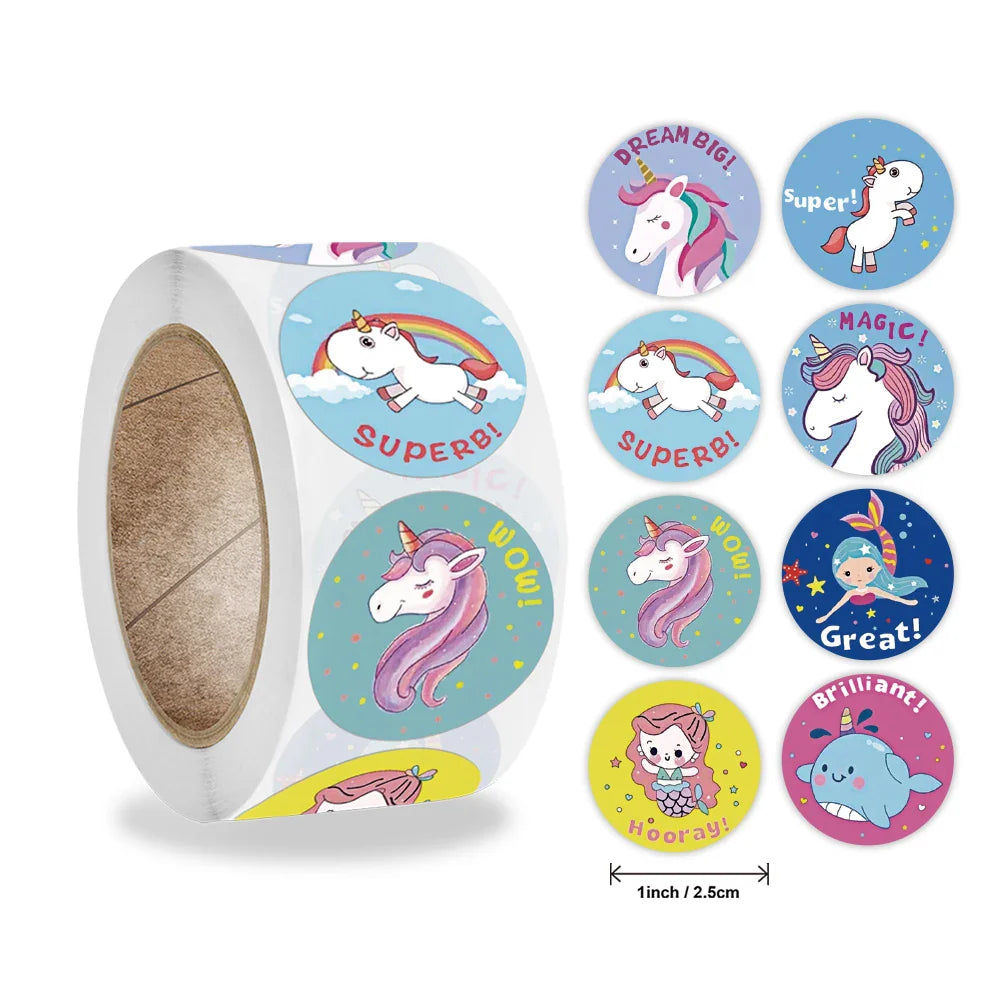 500 Pcs New Roll Cute Rabbit Easter Egg Theme Sticker Holiday Gift Decoration Sticker (ONLINE ORDER ONLY)