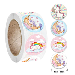 500 Pcs New Roll Cute Rabbit Easter Egg Theme Sticker Holiday Gift Decoration Sticker (ONLINE ORDER ONLY)