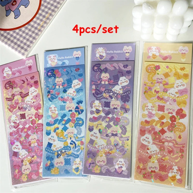 3pcs/5pcs/6pcs Full Set Series Cute Korean idol card Decorative Stickers DIY Scrapbooking Diary Album Sticker Stationery (ONLINE ORDER ONLY)