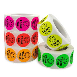 Stickers 500 Pcs/roll  Face Encouragement Reward Sticker Children Toy Decoration Sticker Label (Online Order Only)