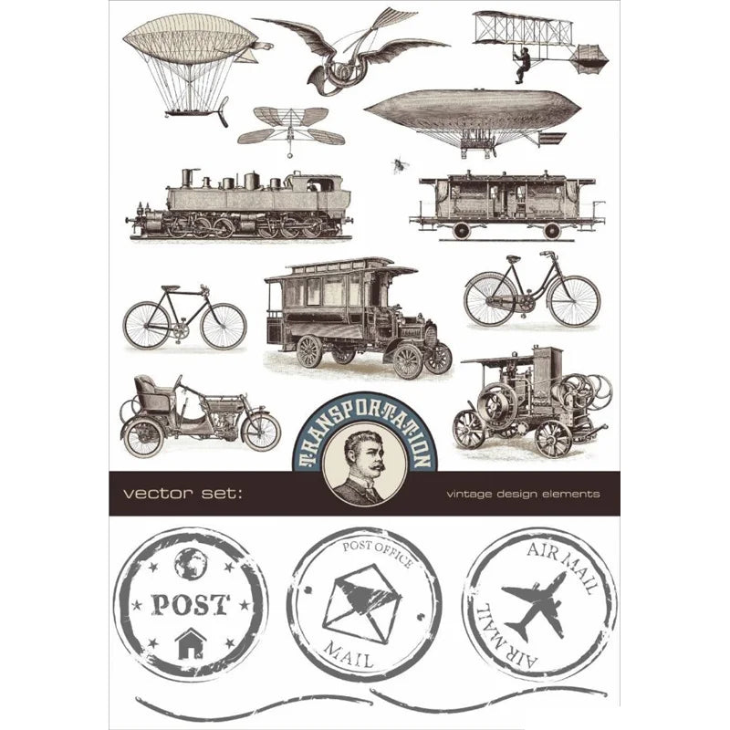 2 pcs/lot Retro Pirate Boat Anchor Scrapbook Book Journal Stationery Stickers Planner Diary School Office Craft Supplies (Online Order Only)