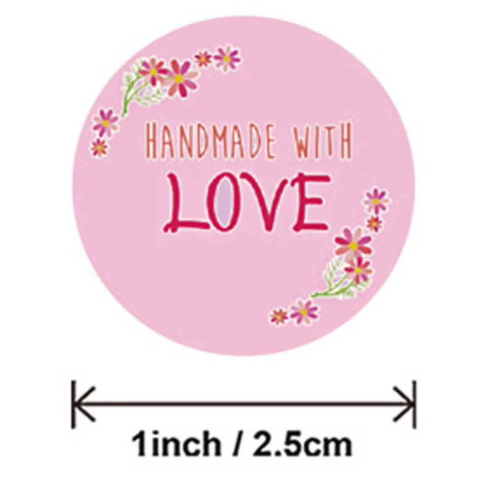 100-500PCS Sweet Dessert Cat Washing Thank You So Much for Your Order Stickers Baked You Have Got Great Taste Labels for Sealing (ONLINE ORDER ONLY)