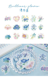45pcs/lot Garden Story Series Stickers Scrapbooking Decorative Sticker DIY Diary Album Stick Label School Stationery Gift (ONLINE ORDER ONLY)