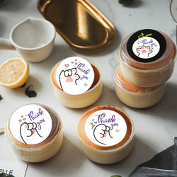 100-500pcs Cartoon Thank You Seal Sticker New Style Festival Manual Diy Decorate Sealing Sticker Thank You Label (ONLINE ORDER ONLY)