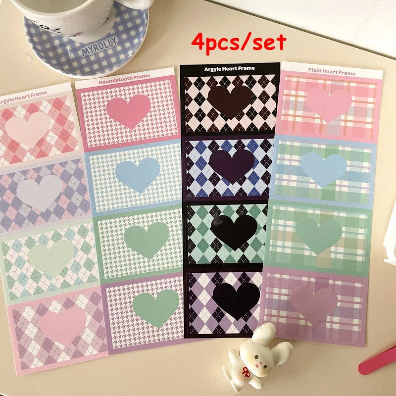 3pcs/5pcs/6pcs Full Set Series Cute Korean idol card Decorative Stickers DIY Scrapbooking Diary Album Sticker Stationery (ONLINE ORDER ONLY)