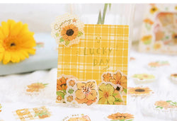 45pcs/lot Garden Story Series Stickers Scrapbooking Decorative Sticker DIY Diary Album Stick Label School Stationery Gift (ONLINE ORDER ONLY)