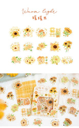 45pcs/lot Garden Story Series Stickers Scrapbooking Decorative Sticker DIY Diary Album Stick Label School Stationery Gift (ONLINE ORDER ONLY)