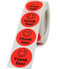Sticker Kids Reward Sticker Yellow Red Labels Happy Smile Face Sticker Kids Toys School Teacher Student Stationery (ONLINE ORDER ONLY)