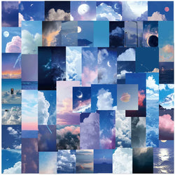 Starry Sky Aesthetic Stickers for Laptop, Luggage, Phone, Diary, Scrapbooking, Kid Toy - 10/30/50PCS (ONLINE ORDER ONLY)
