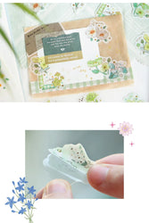 45pcs/lot Garden Story Series Stickers Scrapbooking Decorative Sticker DIY Diary Album Stick Label School Stationery Gift (ONLINE ORDER ONLY)