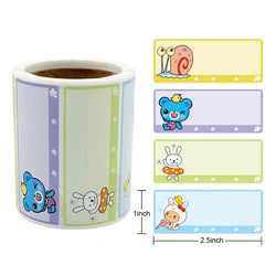 New Rolls Of Primary School Students And Children's Name Stickers Kindergarten Baby Entering Kindergarten Name Self-adhesive Sti (ONLINE ORDER ONLY)