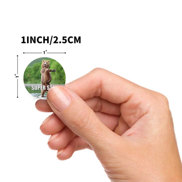 100-500pcs Animals Cartoon Stickers for Kids Toys Sticker Various Cute Designs Pattern School Teacher Reward Sticker (ONLINE ORDER ONLY)