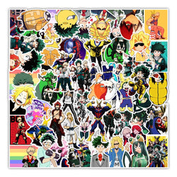 My Hero Academia Waterproof Stickers 10/30/50PCS Wholesale (Online Order Only)