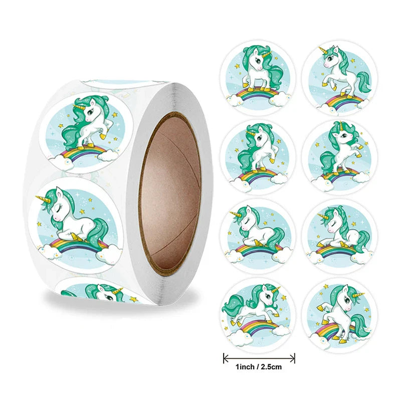 100-500pcs Cute Cartoon Reward Stickers For Kids School Teacher Supplies For Classroom Potty Training Sticker Motivational Label (Online Order Only)