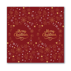 10-50pcs Merry Christmas Stickers 5*10cm Red Christmas Gift Decor Seal Stickers Cute Santa Stickers Stationery Supplies (ONLINE ORDER ONLY)