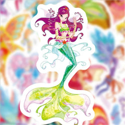 Butterfly Fairy Stickers Waterproof for Skateboard, Suitcase, Phone, Laptop (10/30/50pcs) (ONLINE ORDER ONLY)