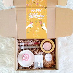 50pcs Happy Birthday Stickers Packaging Sealing Label DIY Gift Decoration Self-adhestive Handmade Stationery Sticker (ONLINE ORDER ONLY)
