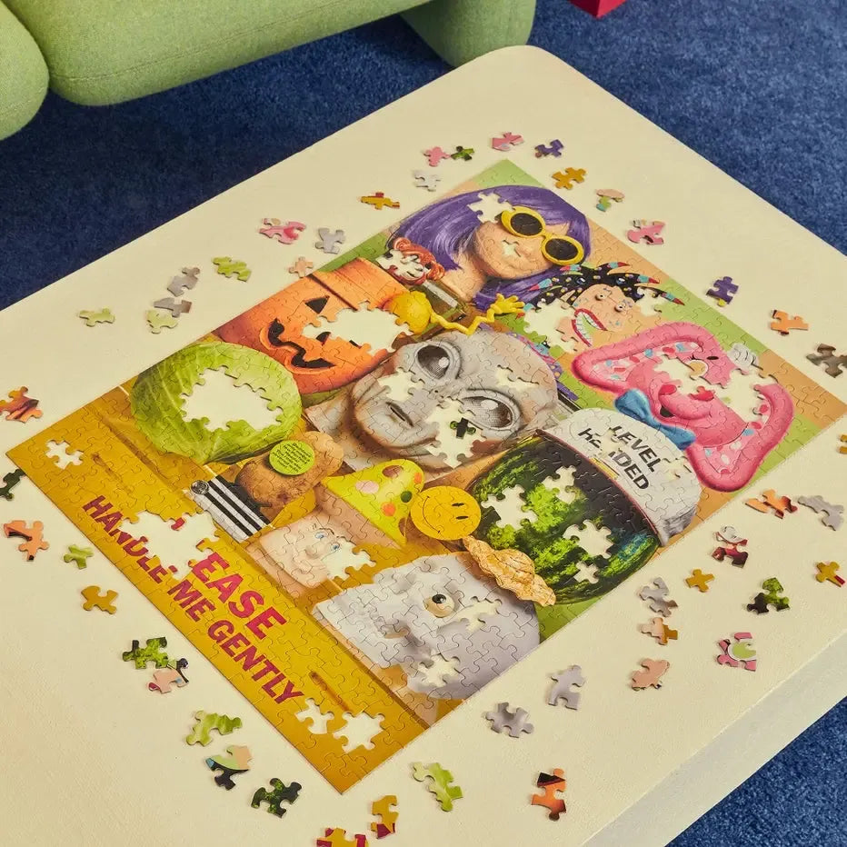 Heads 500 Piece Jigsaw Puzzle Le Puzz