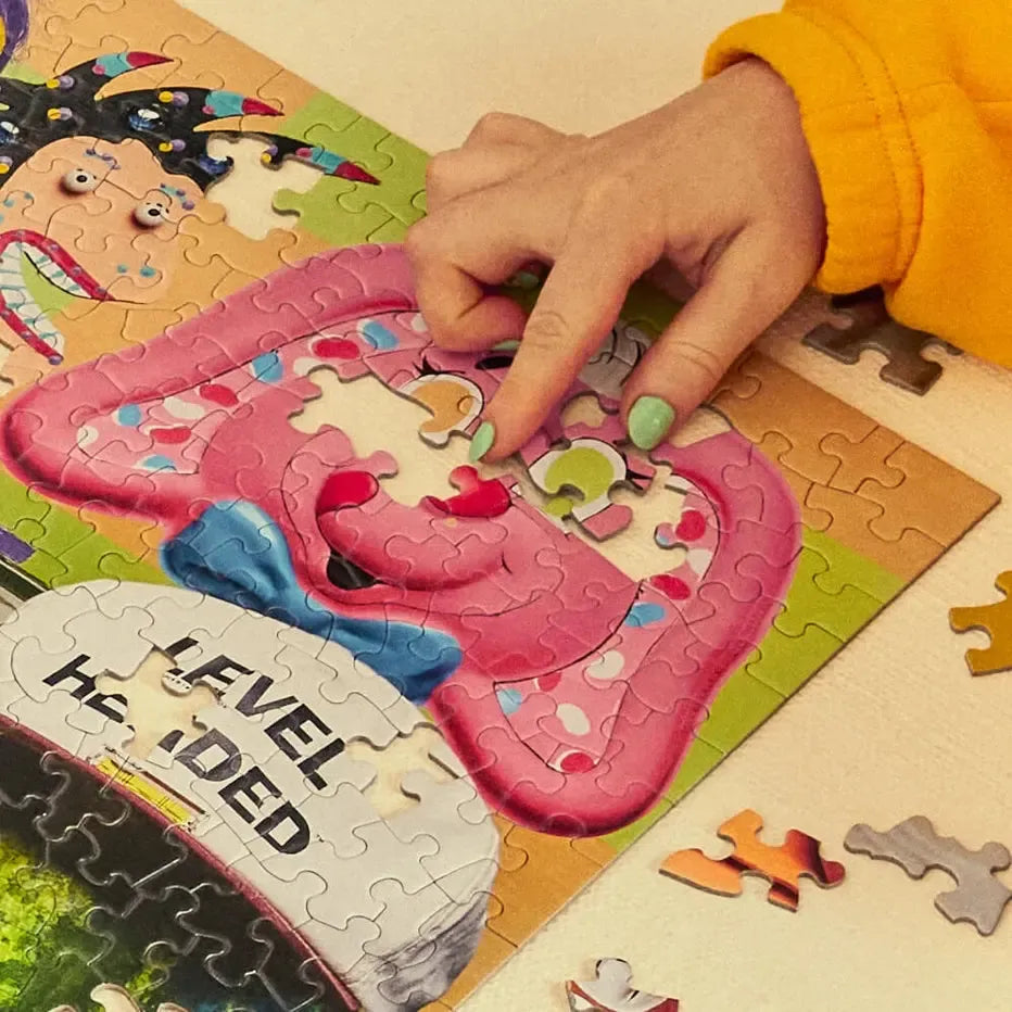 Heads 500 Piece Jigsaw Puzzle Le Puzz