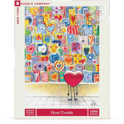 Heart Trouble 1000 Piece Jigsaw Puzzle NYPC (ONLINE ORDER ONLY)