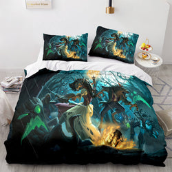 Hearthstone Heroes of Warcraft Cosplay Bedding Set Quilt Cover Without Filler (Online Order Only)